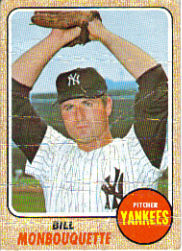 1968 Topps Baseball Cards      234     Bill Monbouquette